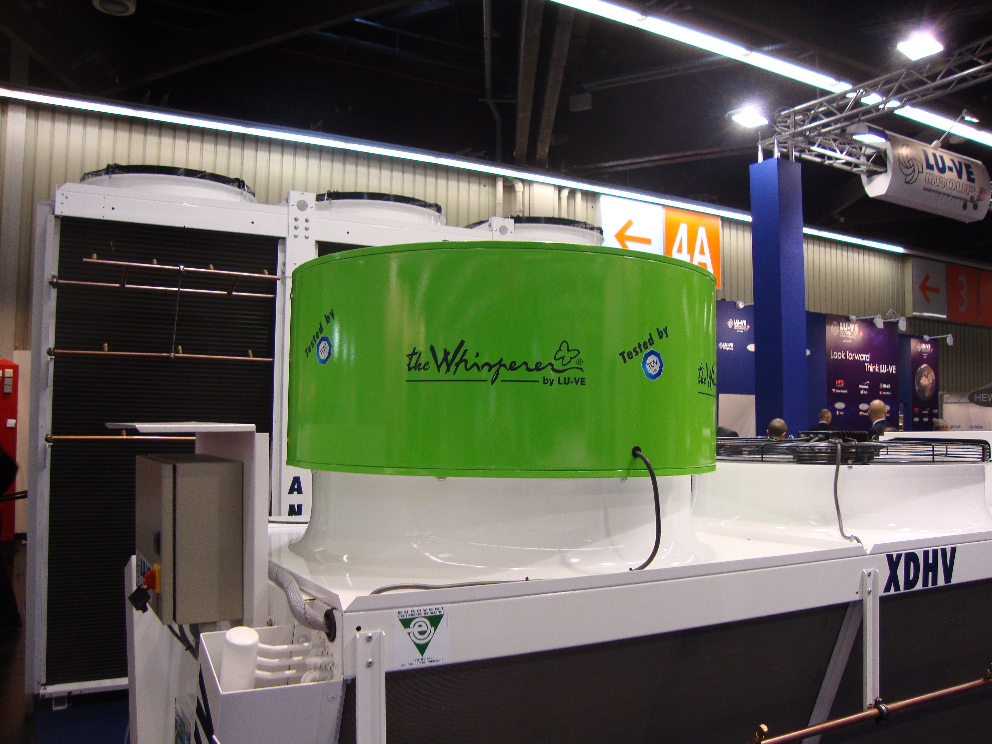 New XDHV air cooled condenser with The Whisperer<sup>&reg;</sup>