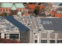 AGORA' Shopping Centre, Bytom, Slesia, Poland - Air conditioning installation - 14 pcs EHLD1 6267 E with 12 fans - Total rating 8 Mw 