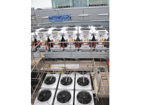 Data Process Centre Installation, City of London,  UK -  
14 units: 6  XDHV  air cooled condensers spec. with electronic motors – 8 XDHL dry coolers spec. with electronic motors
