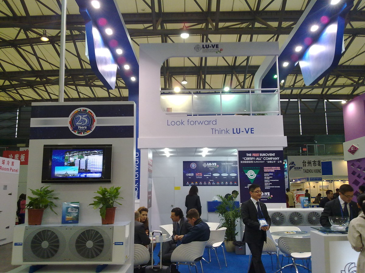 CR China Refrig. exhibition, Shanghai - LU-VE Group Stand