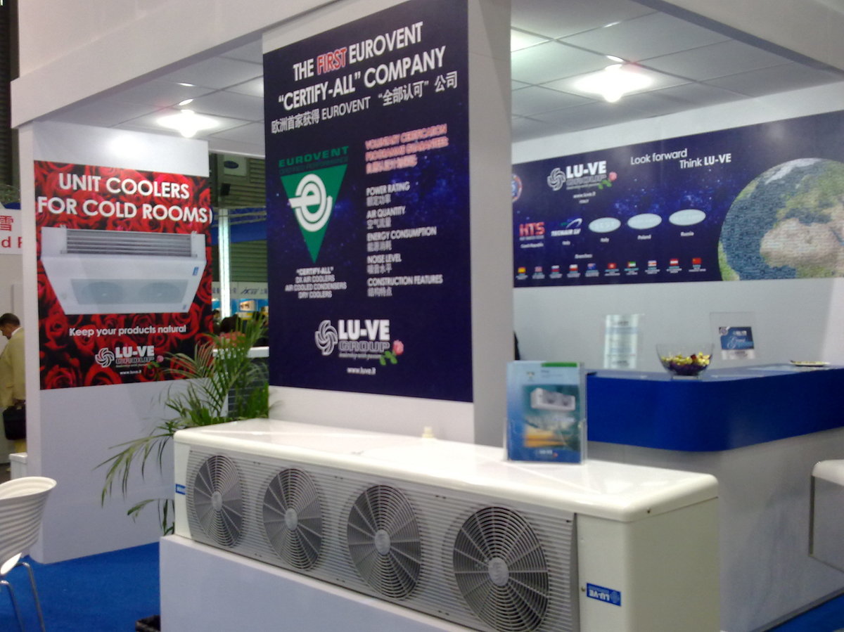 CR China Refrig. exhibition, Shanghai - LU-VE Group Stand