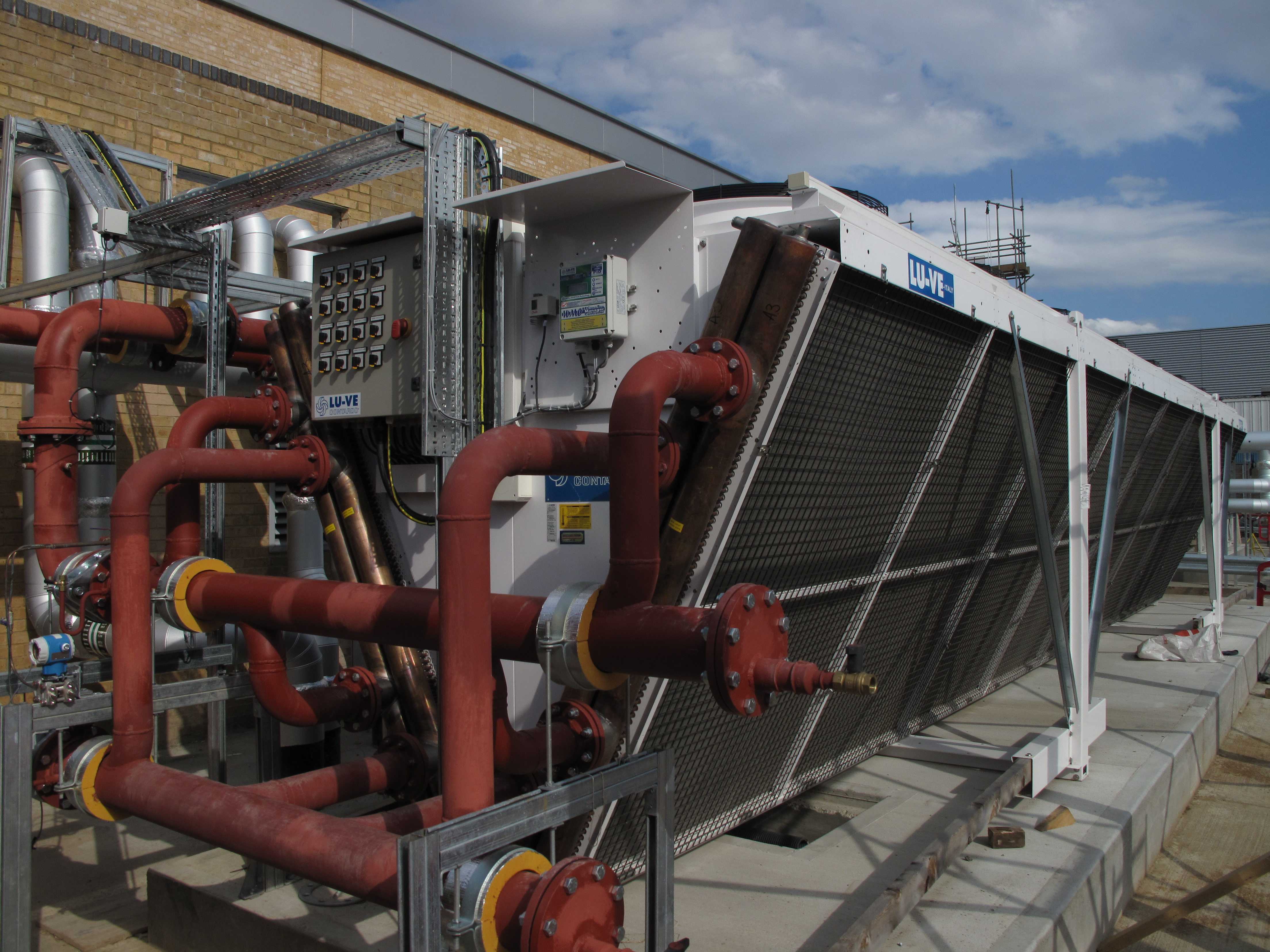 Data Center,  UK -  EHLD 950 Kw Units with EC fans  