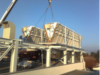 Industrial process - Total Capacity 8 MW - 4 units: XXHLDF 9224 E SPEC - EC motors - DRY & SPRAY system 
1 unit :  XXHLDF 9124 F SPEC - EC motors - DRY & SPRAY system

Applicazione: Processo industriale 
