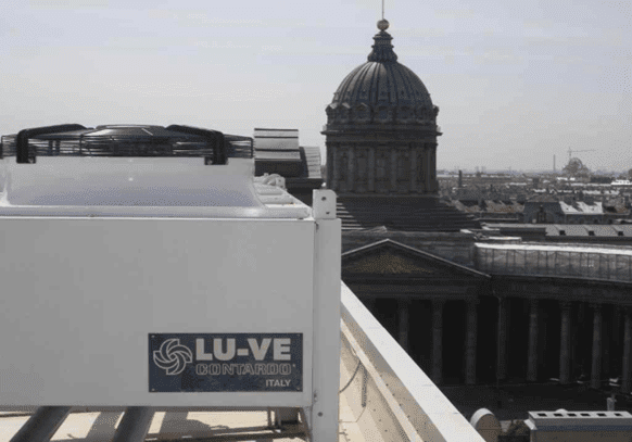 Business Center House of Zinger (St. Petersburg) - Dry-coolers  LU-VE SHLN 456 E H 2x3 – 4 pcs.