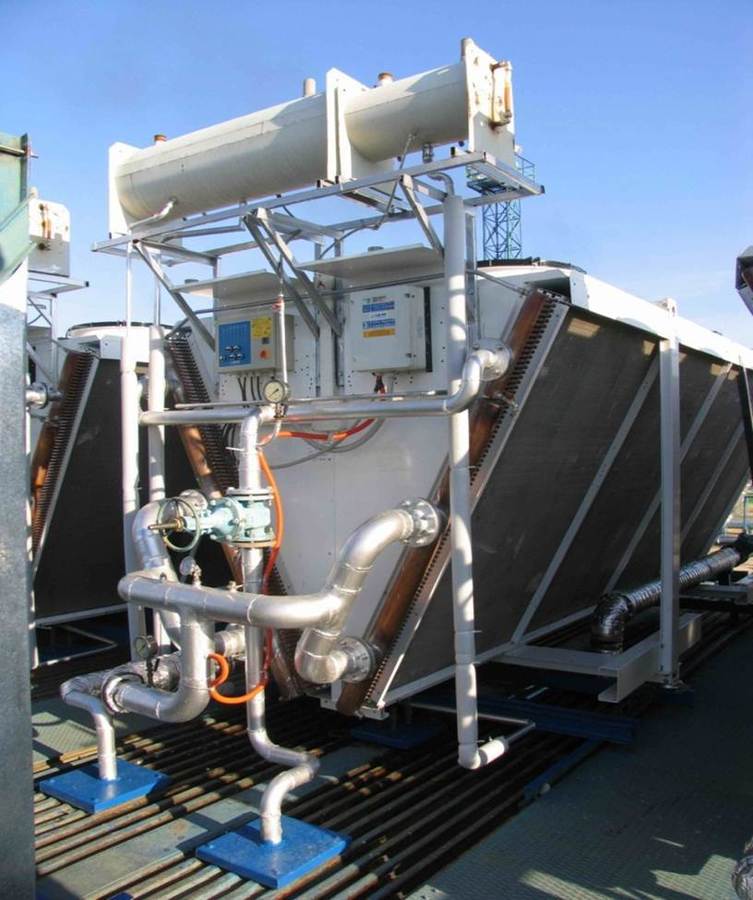 Oil and gas fields in the Tyumen region - Dry-coolers  LU-VE EHLD1N 2247 N Spec HT, 2N – 14 pcs. 