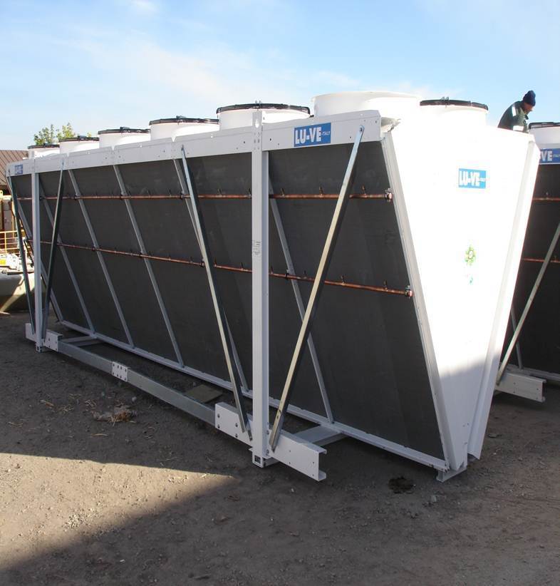 Copper processing enterprise in Kazakhstan - Dry-coolers  LU-VE EHLD1N 2267 B with WSS – 4 pcs. 