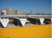 Shopping mall Gorbushkin dvor Moscow - Dry-coolers  LU-VE EHLD2S 3277 E 14 – 10 pcs. 