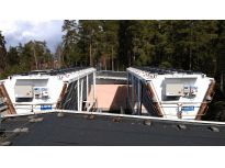 <b>Vrinnevisjukhuset</b><br/><b>Quantity: </b>2<br/><b>Type: </b>Dry Coolers with Water Spray System, XXLDF 9224 A CU AP+EC+IS+RG+WSS+WATER SP<br/><b>Power: </b>2 x 1540 kW<br/><br/><b>Application: </b>Industrial processes<br/><b>Year: </b>2012