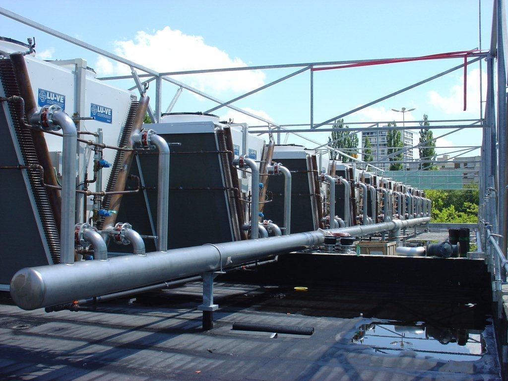 Hôpital de Besançon
Besançon, France 
Air Conditioning
HLD dry coolers with spray system
