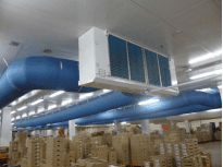 LDC Bourgogne
Louhans, France
Industrial refrigeration
Industrial unit coolers for textile duct application
