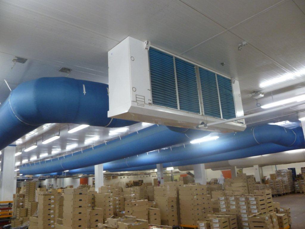 LDC Bourgogne
Louhans, France
Industrial refrigeration
Industrial unit coolers for textile duct application
