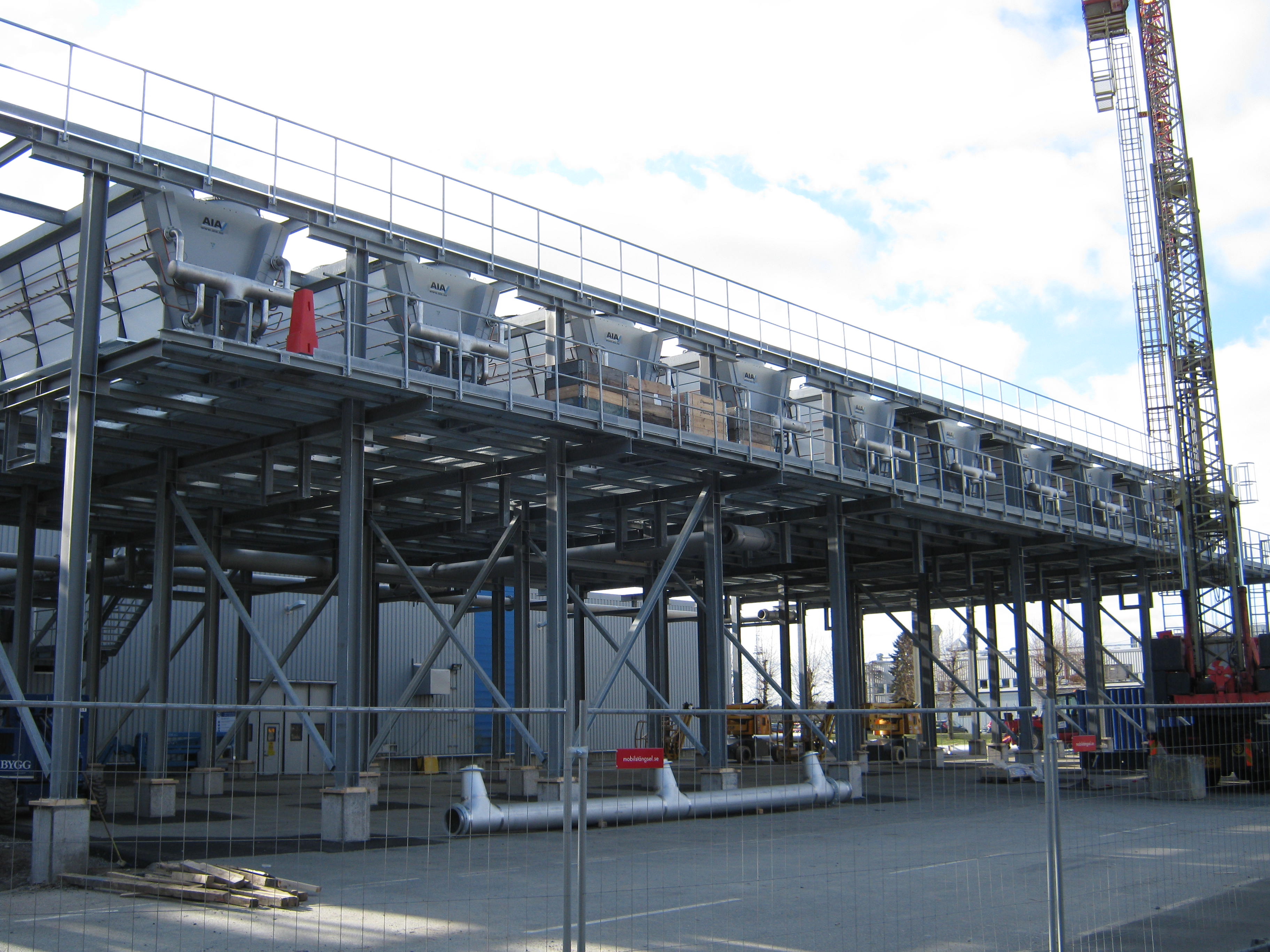 Dry-coolers AIA VXX-100Q1L-210 - Torslanda Sweden 