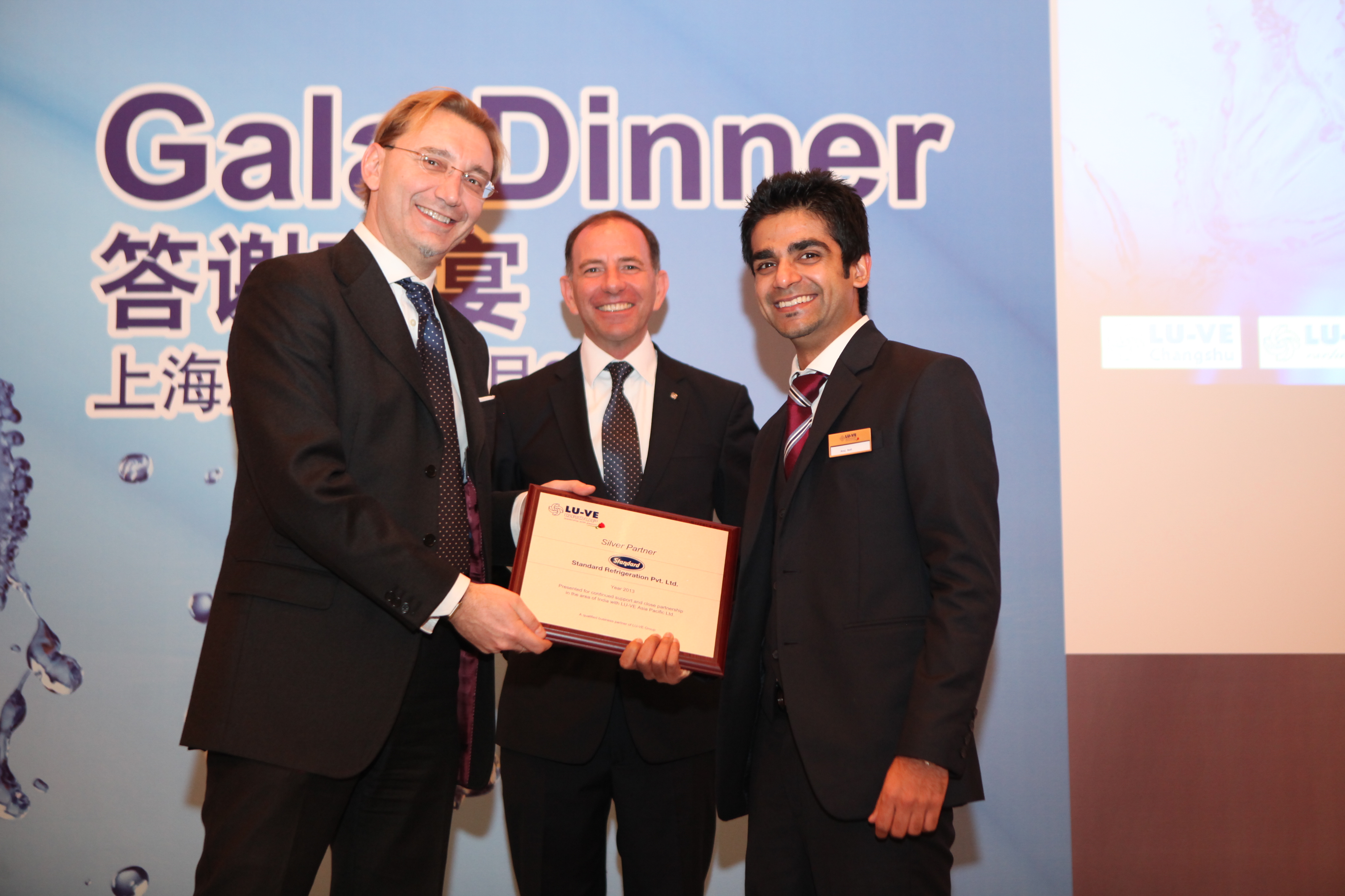 Gala dinner  2013 - Shanghai