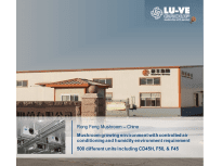 <B>Rong Feng Mushrooms</B><BR/>Mushrooms growing environment with controlled air conditioning and humidity environment. <br/><br/>500 different units including CD45H, F45 & F50.