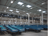 INTERMARCHE’  LOGISTIC CENTER (TOLOSA AREA), installation of
-  CO2 industrial evaporators with hot glycol defrost.
- industrial glycol air coolers 
- WSS dry coolers
