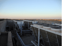 Touristic village in Marrakech.  Installation of:
-	4 dry coolers with D&S (conditioning)
-	Commercial evaporators
Installed by VENTEC

