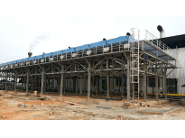 50MW Radiator installation
