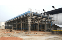 50MW Radiator installation
