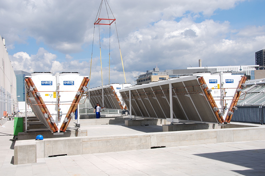 Air conditioning installation