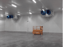 Centre logistique de STEF  located à SENS (150 km south east of Paris)<br />
8 x CD 63W 8620 E6 E<br />
60kW at 0/2  per unit   with star connection 49 dB(A)<br />