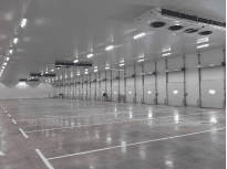 Centre logistique de STEF  located à SENS (150 km south east of Paris)<br />
8 x CD 63W 8620 E6 E<br />
60kW at 0/2  per unit   with star connection 49 dB(A)<br />