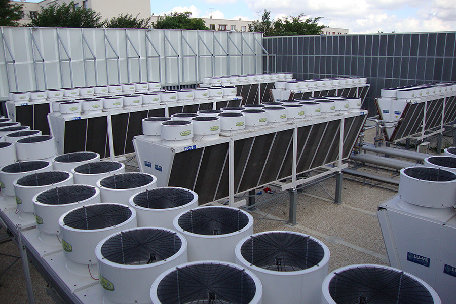 DC3 Free Provider, Data center air conditioning, Paris