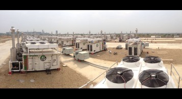 Equipped with 96 MTU Onsite Energy gas gensets based on 16V 4000 units with a total power output of 144 MW; the VPower gas power plant in in Myingyan, Myanmar is one of the biggest worldwide.