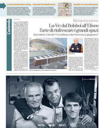 LU­VE: dal Bolshoi all’Eliseo, l’arte di rinfrescare i grandi spazi