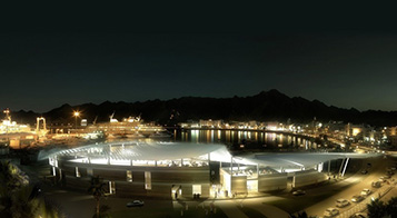 The Fish Market is located at the heart of Mutrah, and is essential for both the continuation of historical trading traditions and the needs of Oman's growing tourism industry. <br>
The radial shape of Mutrah's characteristic bay shows a clear relationship between the city, the mountains and the waterfront. The bay is emphasized in the form of the new fish market, which references both the former waterfront and the continuation of the corniche. This is further articulated in the curved wall that defines the northern spine of the new fish market in Mutrah.<br>
The new market enhances the public setting by forming a dynamic shaded canopy, organizing the spaces beneath, both visually and environmentally. The canopy’s form is derived from the sinuous flow of Arabic calligraphy - playful movement of light and shadow built from aluminum fins, and providing shade, natural ventilation, and an ephemeral appearance.<br>
The new fish market will provide the city with a strong focal point, layering local activities, the fishing industry and tourism in Mutrah, sympathetically uniting the old and new. The design introduces a new landmark on the waterfront along the lively corniche in Mutrah.<br>
<br>
Installation LU-VE:<br>
LU-VE Condenser: SHVDN 483 SPEC COIL CUSN/CUSN - HT FANS (2 Pieces)<br>
LU-VE Condenser: SHVDN 322 SPEC COIL CUSN/CUSN - HT FANS (2 Pieces)<br>
LU-VE Condenser: XDHV1F 1134 SPEC COIL CUSN/CUSN - HT FANS (1 Piece) 