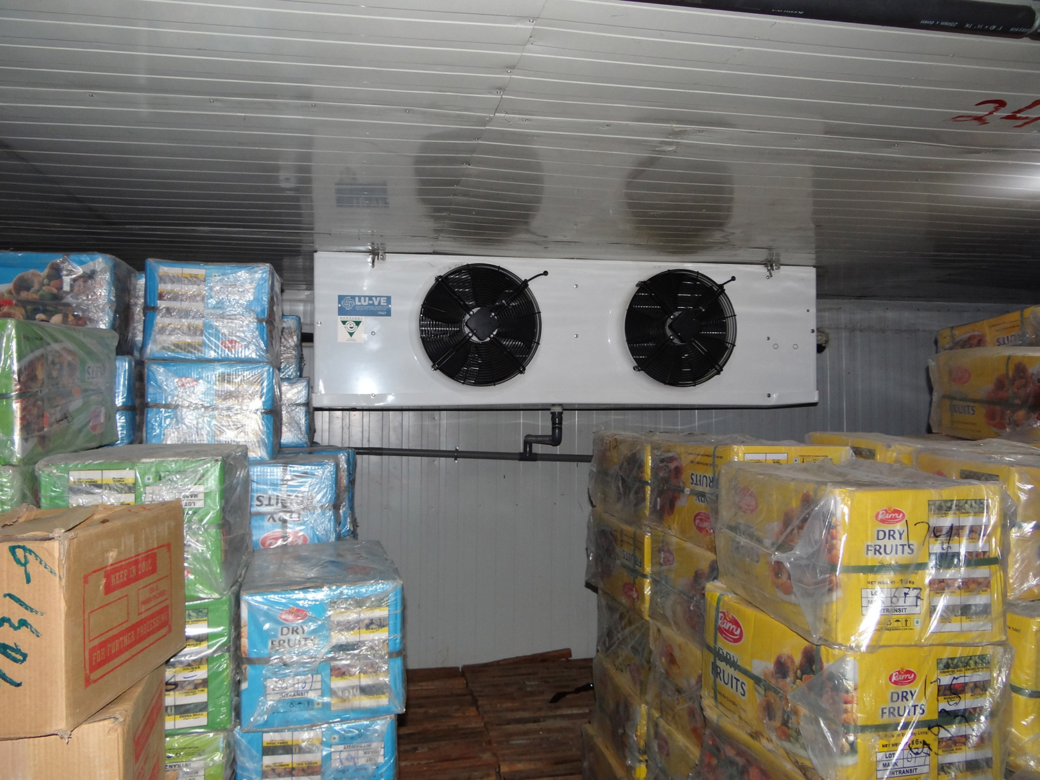 LAWARANCE COLD STORE – KUNDLI HARYANA<br>
F45HC 1206 E 6 x 28 pcs.