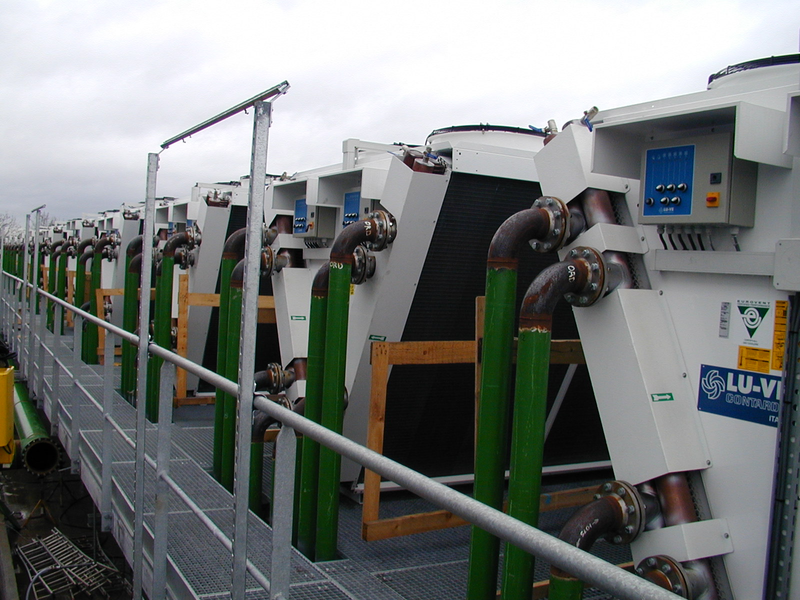 LU-VE dry coolers - Mirom, Belgium 2007 