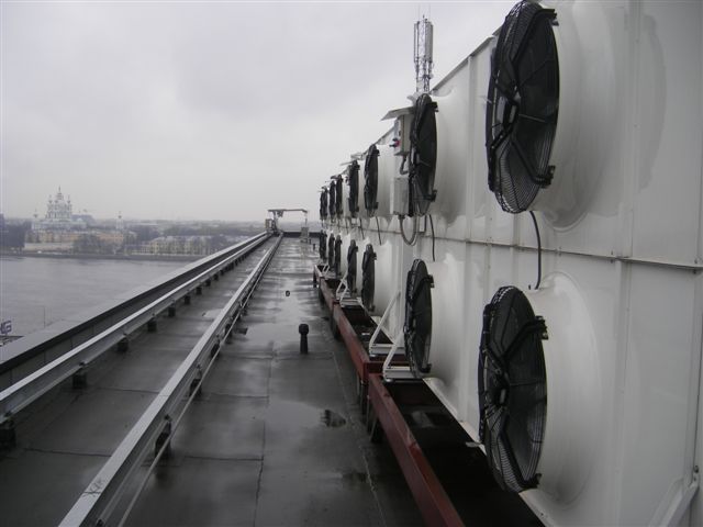 Business center Benua - Coast of Neva - St. Petersburg - 6pcs. EHL90F with regulation, total capacity 1,6MW 