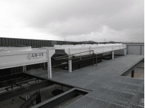 Logistic Centre cold room - Warsaw, Poland - EAV air cooled condenser