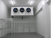 Shock Freezing room - Warsaw, Poland - LS 90 Special industrial unit cooler