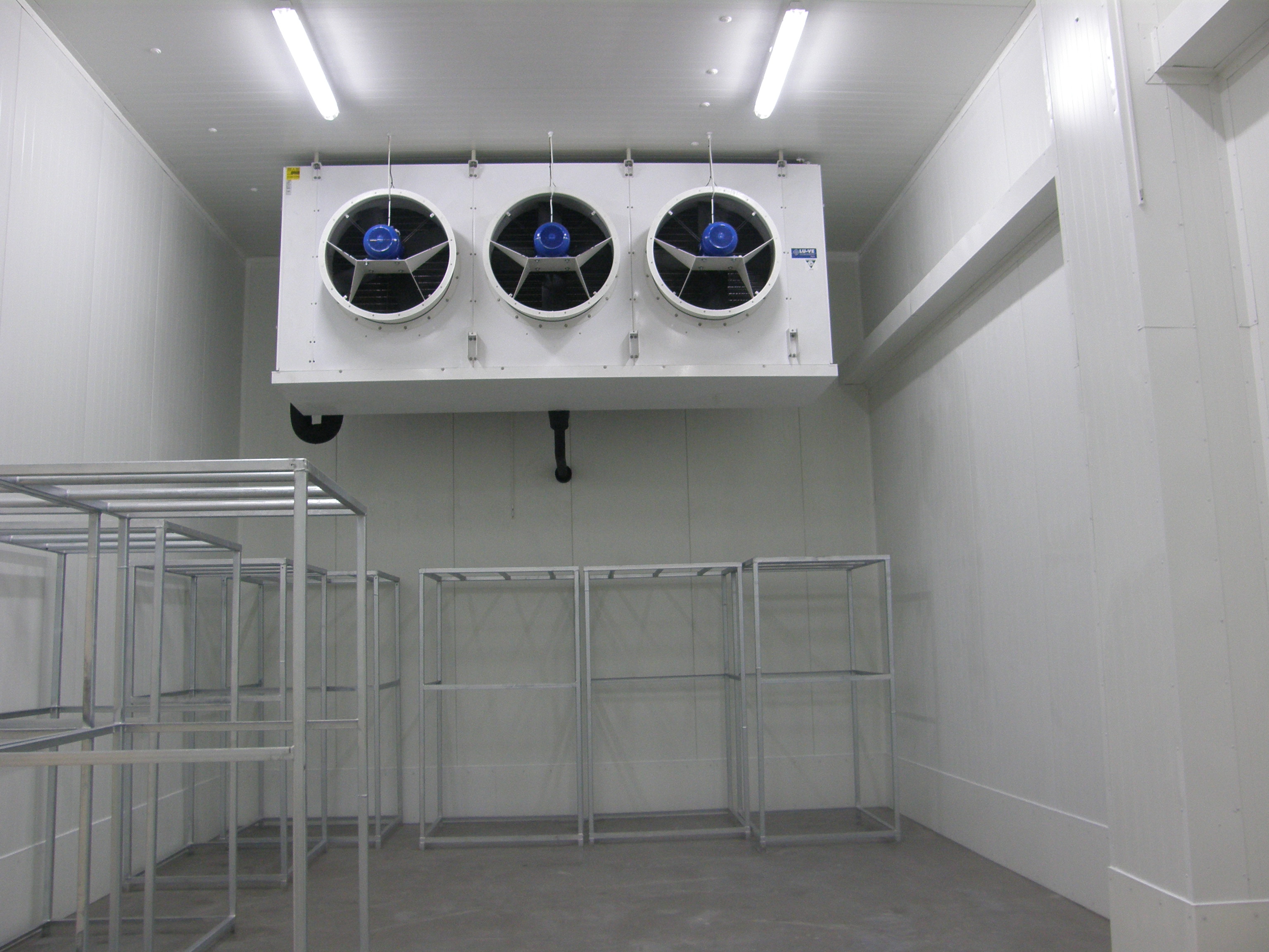 Shock Freezing room - Warsaw, Poland - LS 90 Special industrial unit cooler