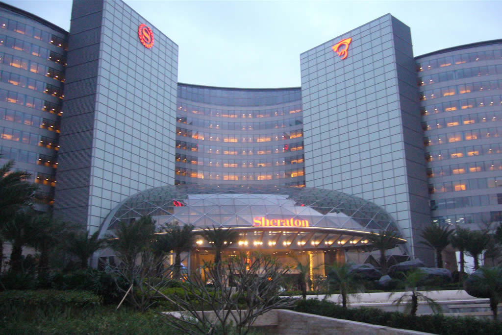 Kingkey Sheraton Hotel project, Shenzhen's east coast, China - 2007 Multi-function cold rooms - 20 pcs S2HC - S3HC commercial unit coolers