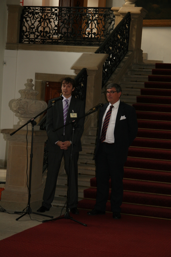 Gotika opening at Mikulov Castle - Mr. Franco Fonzari