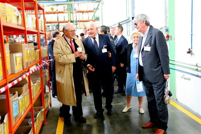 Mr. Liberali and Mr. Vitale - HTS factory
