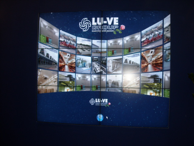 Touch screen presentation