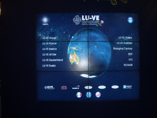 Touch screen presentation
